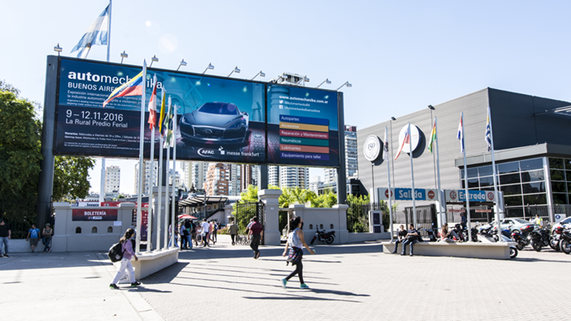 Access to the Automechanika Buenos Aires