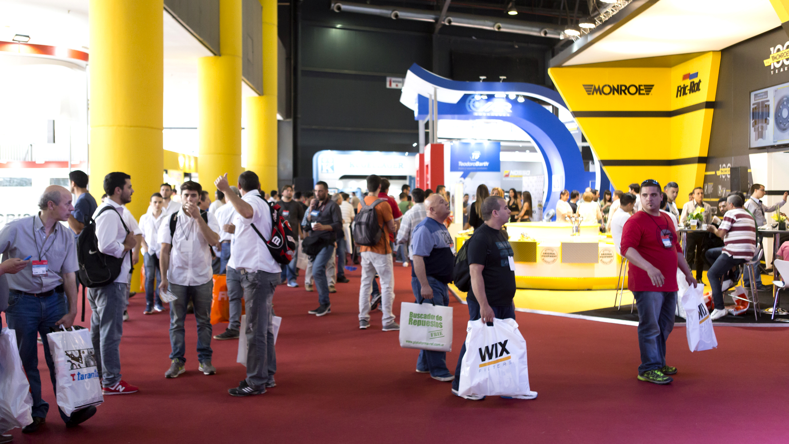 Vista general de Automechanika Buenos Aires