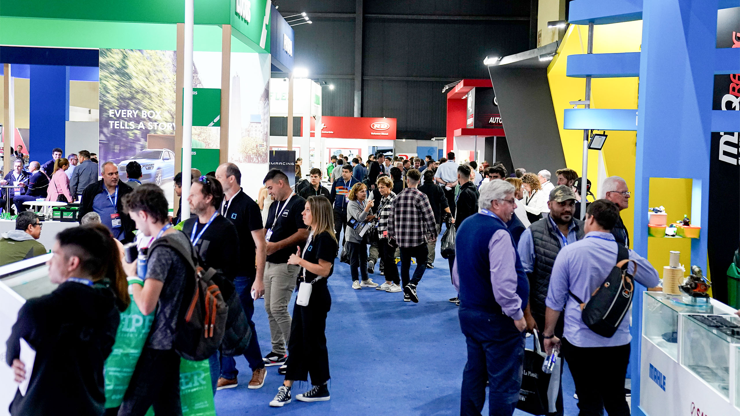 vista general de Automechanika Buenos Aires